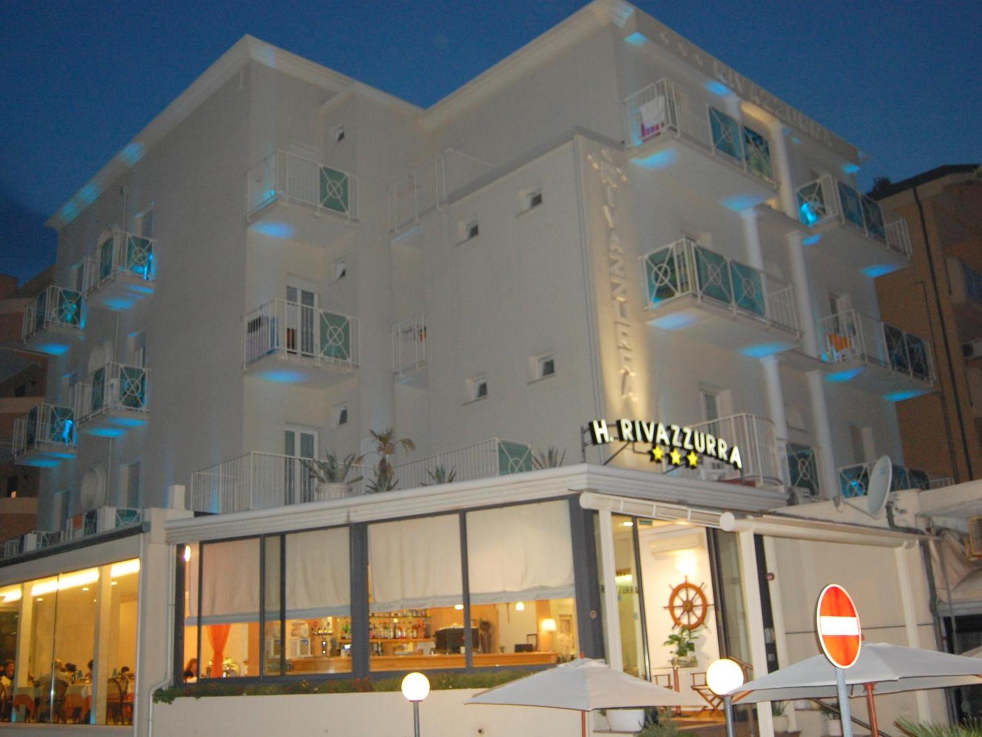 Hotel Rivazzurra Rimini Buitenkant foto